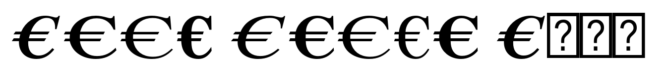 Euro Serif EF Two